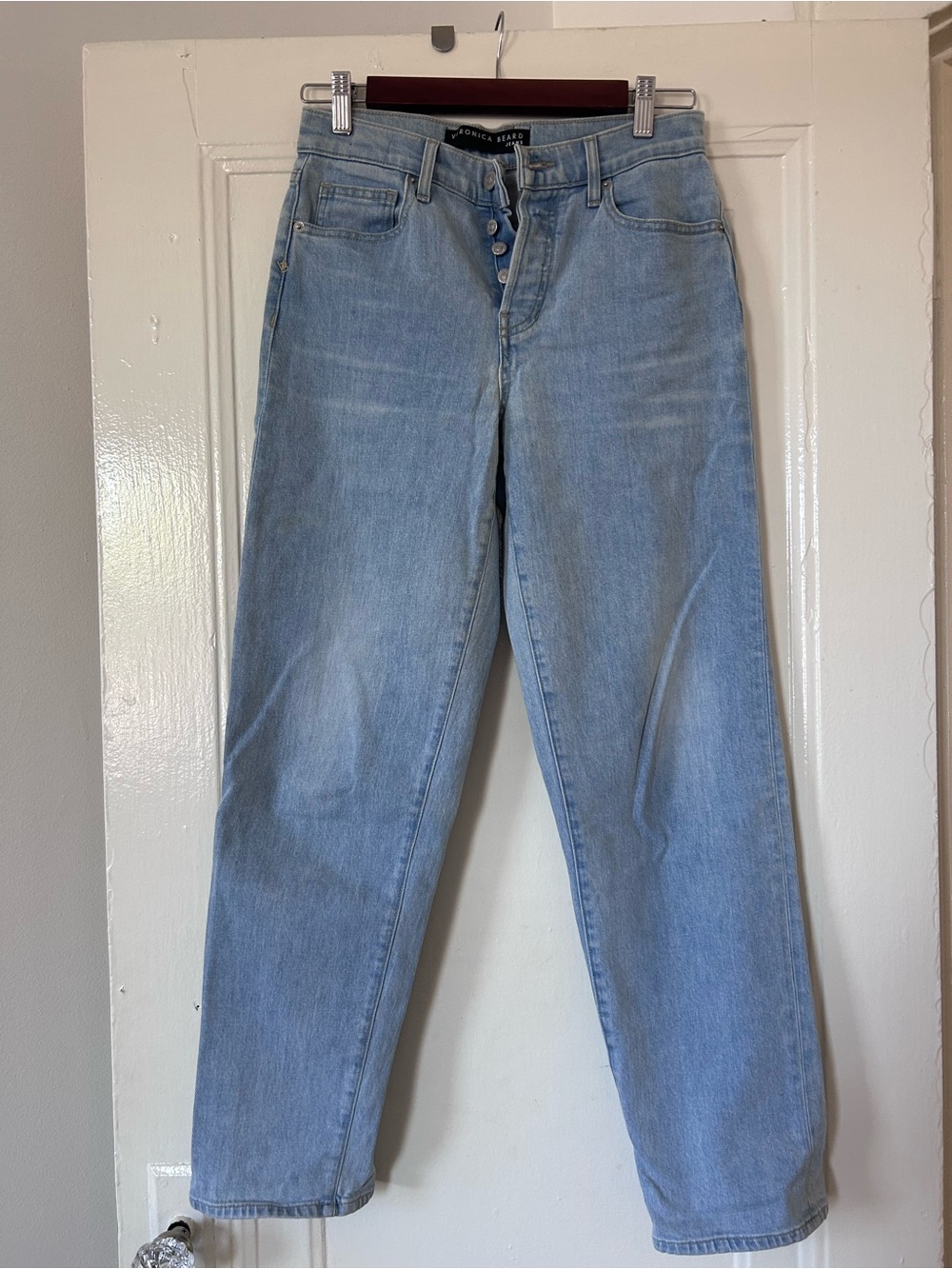 Veronica Beard Blake classic straight high rise size 25